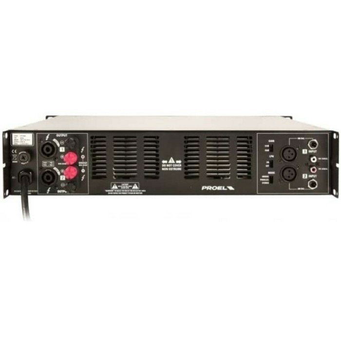 Power audio Proel hp x 2400 Original amplifier hpx2400 pure watt