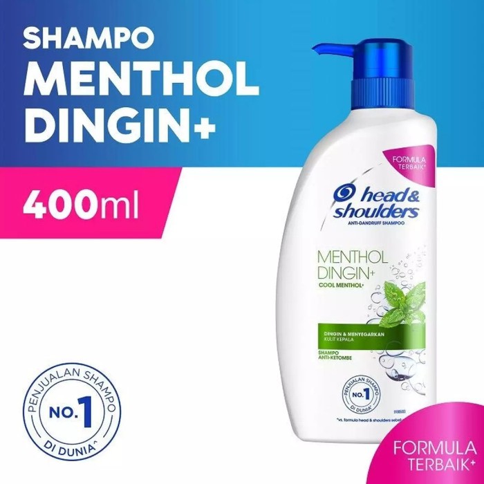 Head &amp; Shoulders Cool Menthol 400ml Shampoo 400 ml