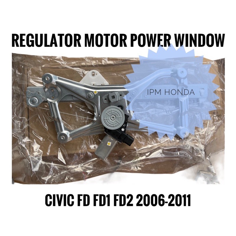 72210 SNA Regulator Motor Power Window Honda Civic FD FD1 FD2 2006 2007 2008 2009 2010 2011