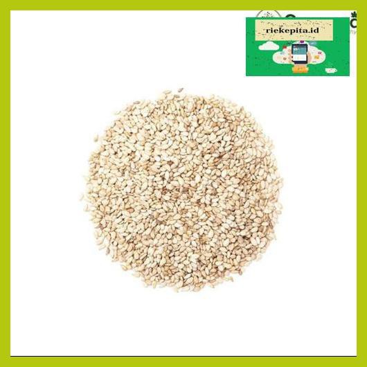 

5Yer67R- Wijen Putih / White Sesame Seed 100Gr T7Rty67-