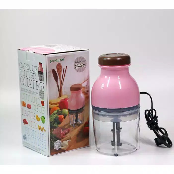 Terbaru blender kapsul Hand Blender capsule cutter quatre chop pastemixcrush