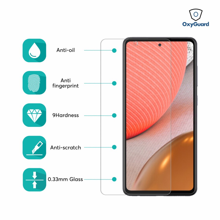 Oxyguard Premium HD Tempered Glass Samsung A53 Tempered Glass A73