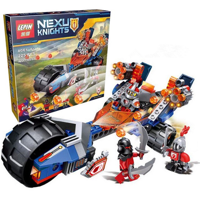 Lego Kw Nexo Knights Macy's Thunder Mace Lepin 14017