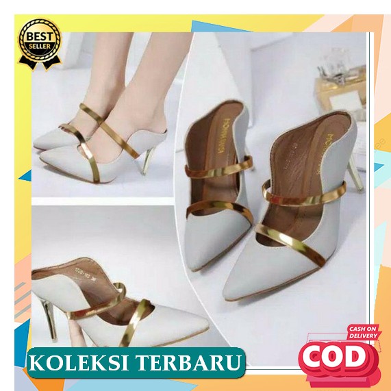 Sandalheels Wanita / Sendal Cewek Sdh17 Sendal Heels Kekinian Heels Terbaru 2022 Haihil Hak Tahu Sen