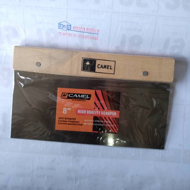 Sekrap Kape Gypsum / scrap Kape Gypsum Camel 8"