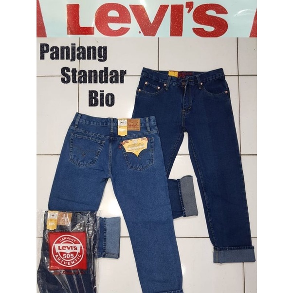 CELANA LEVIS PRIA 505 / CELANA JEANS PANJANG MURAH MODERN