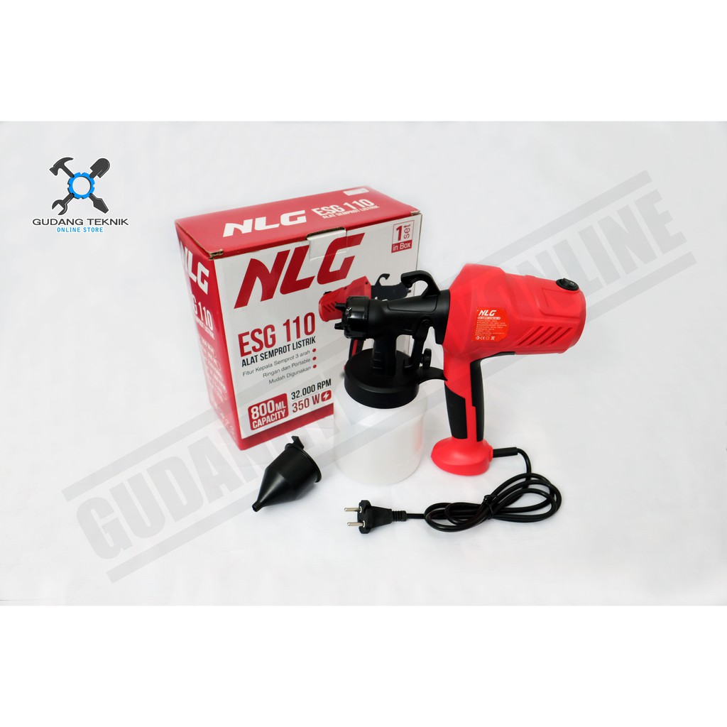 Electric Spraygun NLG ESG 110 / Alat Semprot Cat Elektrik NLG ESG110