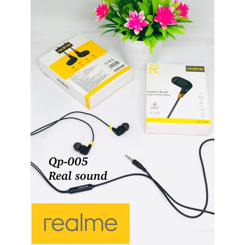 HANDSFREE REALME ORIGINAL R-40 SUPER BASS