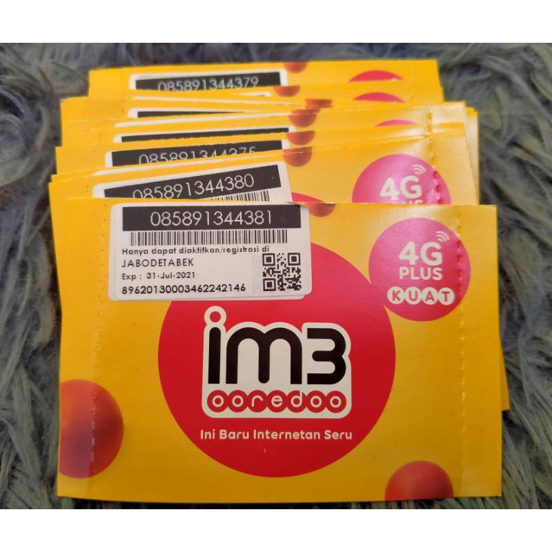 Kartu Perdana Indosat 0K/ kartu perdana murah