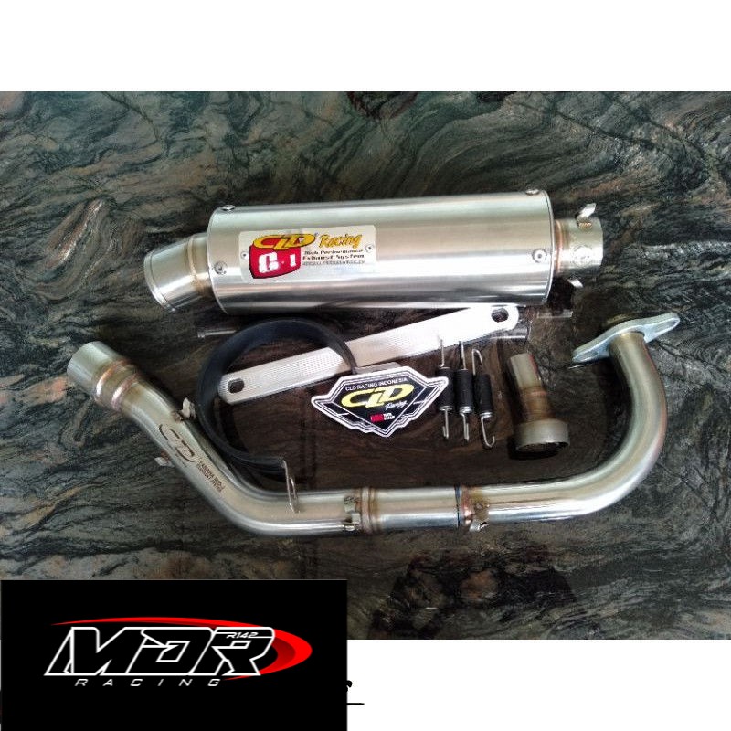 Knalpot CLD Racing Mio j Mio M3 125  Soul GT type C1
