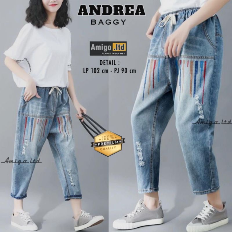 KIMBERLY JEANS BOYFRIEND CELANA PANJANG WANITA