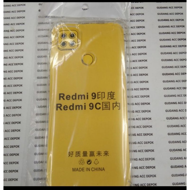 Soft Crack JellyCase Anti Crack Bening For Xiomi  Redmi 9 / 9C