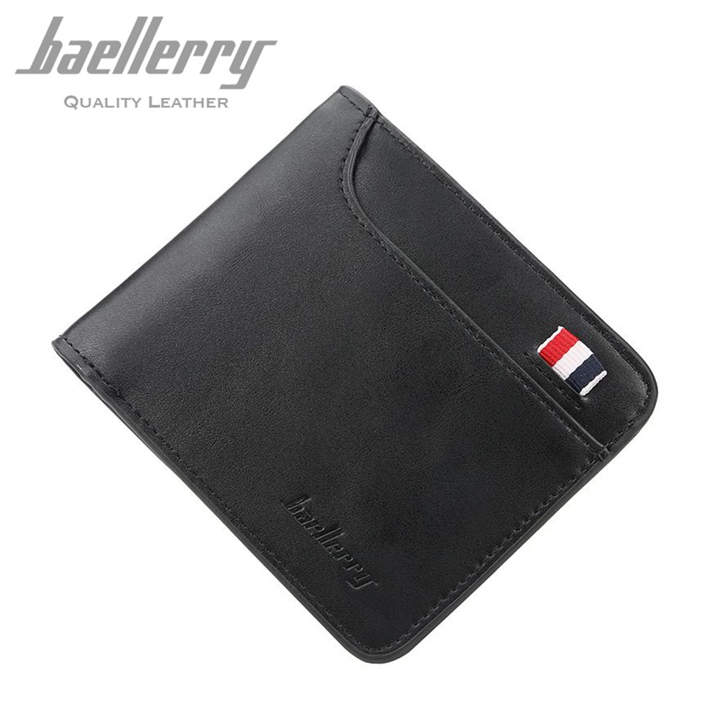 BAELLERRY D9152 Dompet Pria Bahan Kulit PU Leather Premium WATCHKITE WKOS