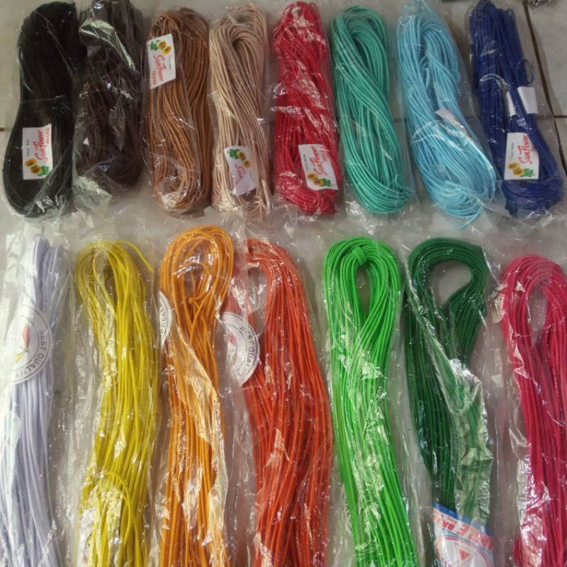 TALI ELASTIS BULAT 2 MM TALI STRAP MASKER