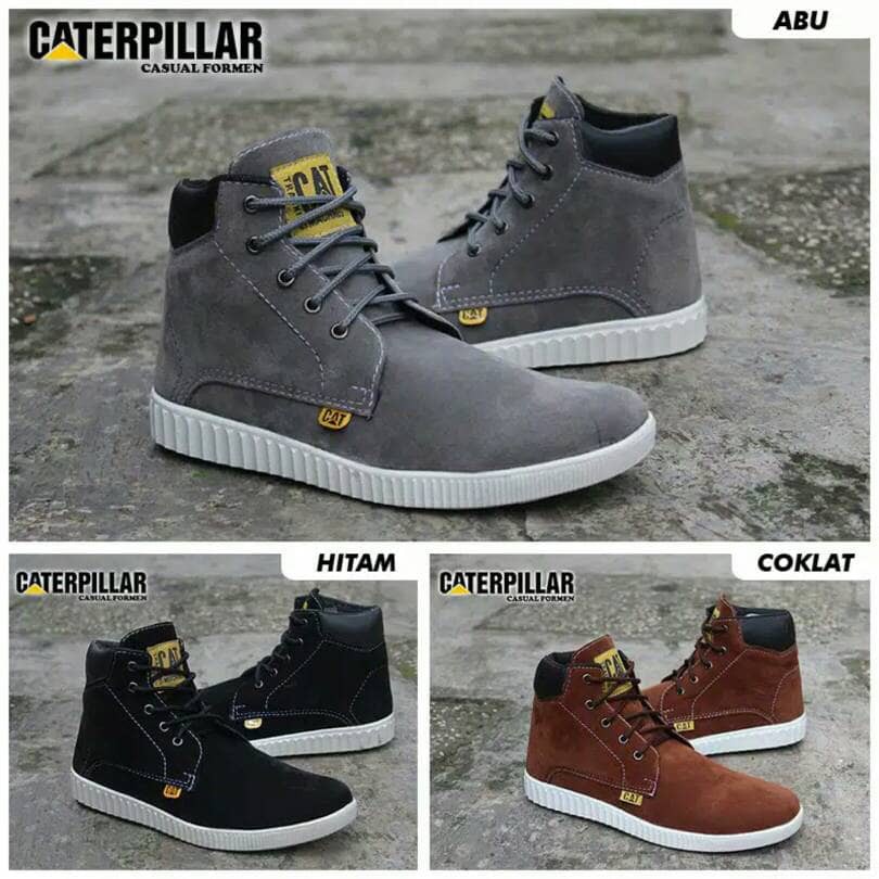 TERMURAH & ORIGINAL Sepatu Caterpillar Casual Formen High