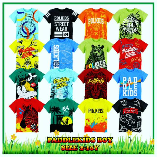 Kaos Paddle kids
