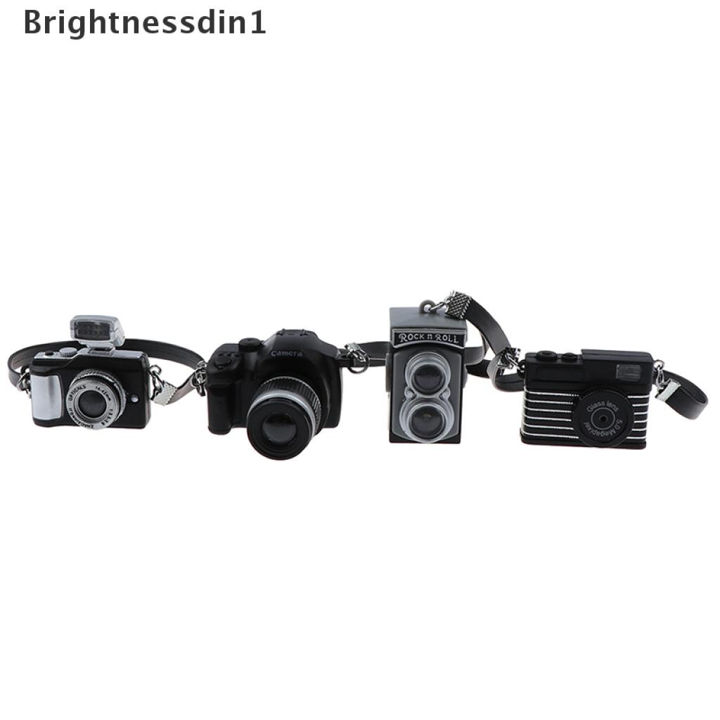 (Brightnessdin1) 1pc Miniatur Kamera Slr Digital Untuk Rumah Boneka