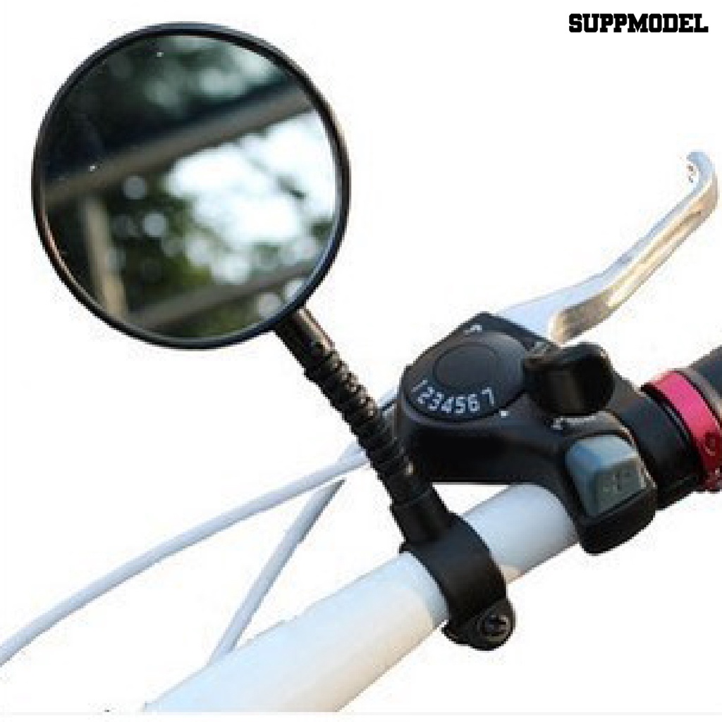 Kaca Spion Sepeda Adjustable Dengan Reflektor