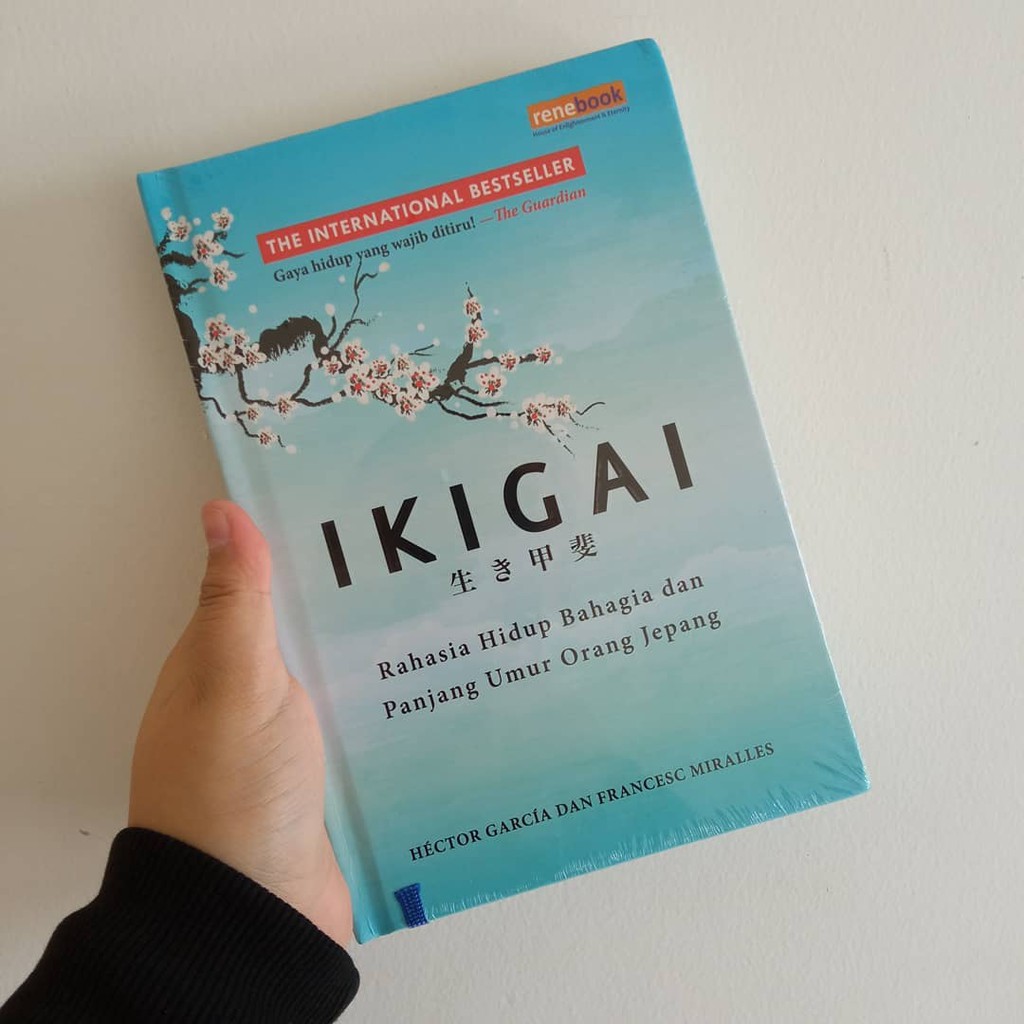Jual Buku Ikigai by Hector Gracia dan Francesc Miralles  Original