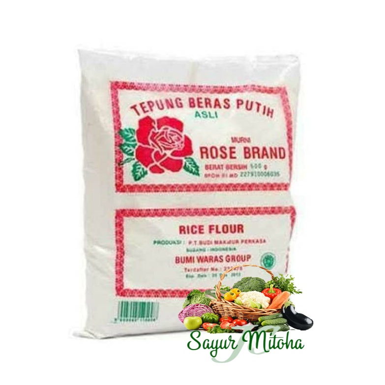 

Rose Brand Tepung Beras 500 gram - Pasar Online Bandung