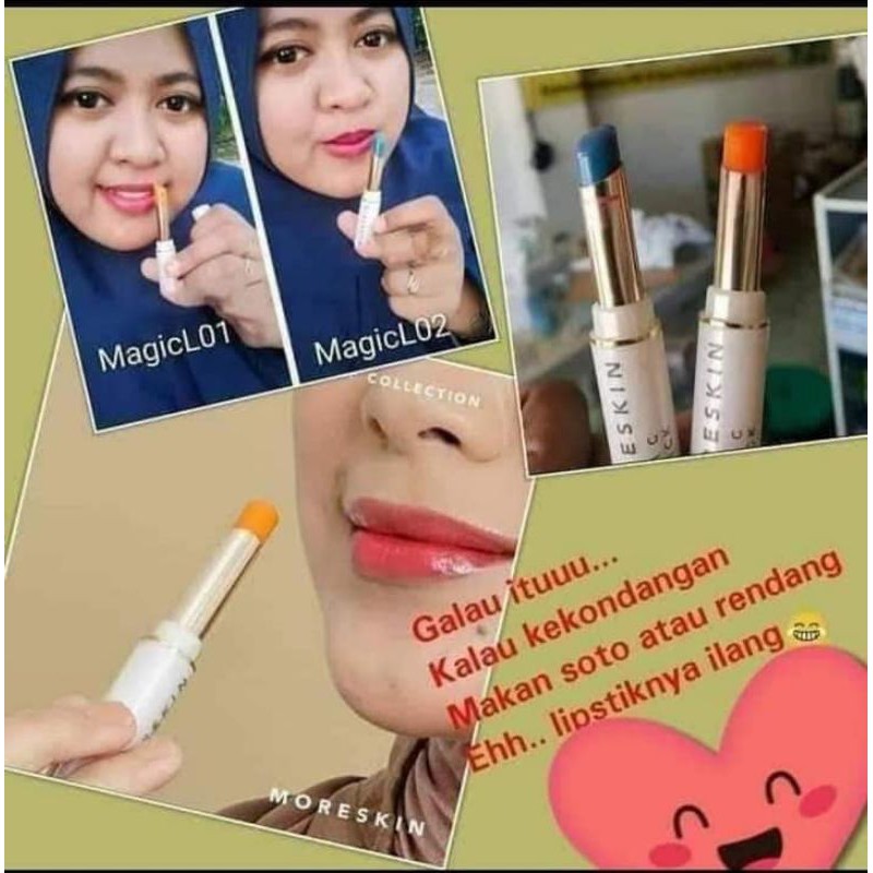 MORESKIN MOISTURIZING LIPSTIK MAGIC NASA