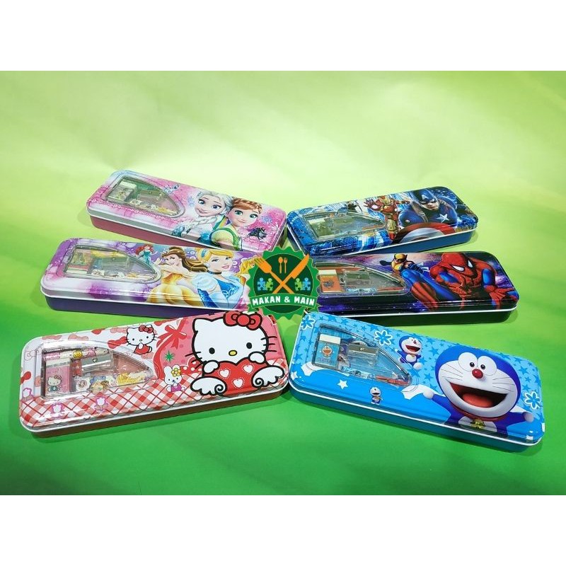 

Kotak Pensil Anak Pencil Case Lengkap Dengan Isi Hello Kitty Frozen Spiderman Doraemon GP 015
