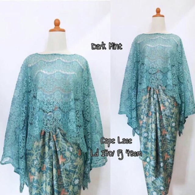 CAPE / BRUKAT CAPE / KEBAYA BRUKAT / KAIN BATIK / KEBAYA MELATI
