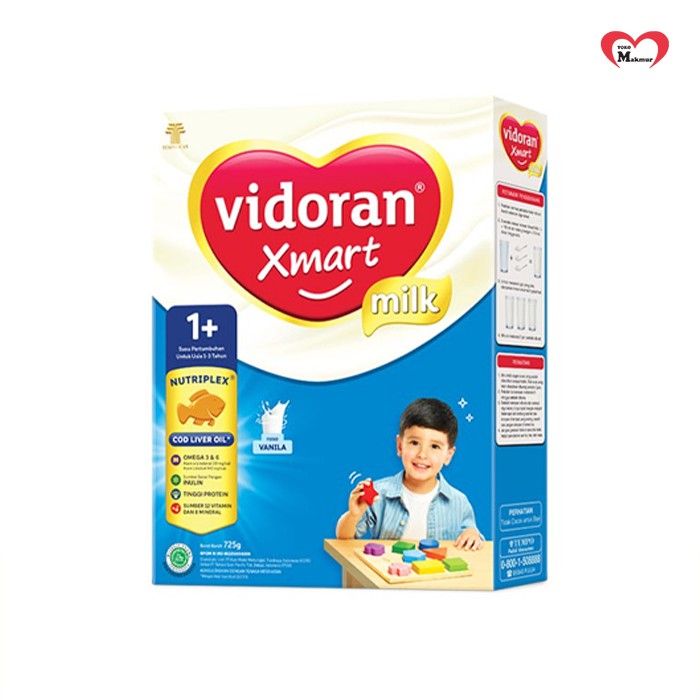 Vidoran 1+ Vanila / Madu 700gr / Toko Makmur Online