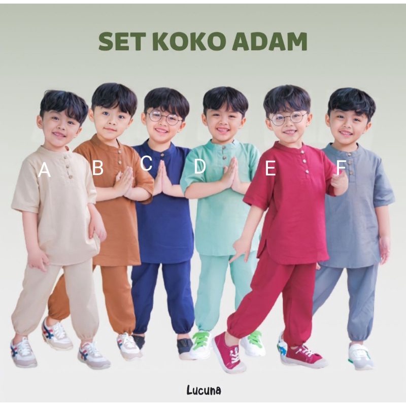 Koko Anak Laki Laki Koko Adam Lucuna