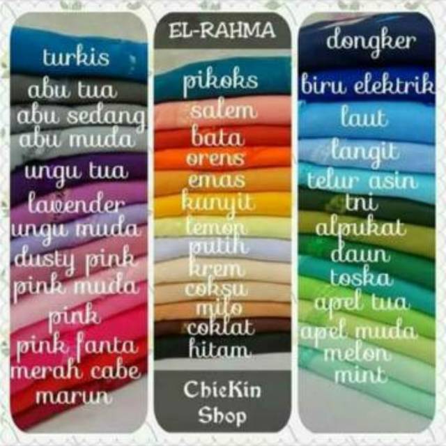 Khimar EL RAHMA SIZE XL bahan Kaos PE