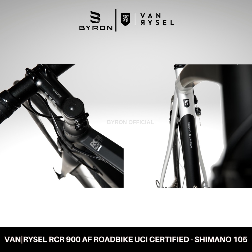 VANRYSEL RCR 900 AF Sepeda Roadbike UCI Certified 11SP - Shimano 105 R7000