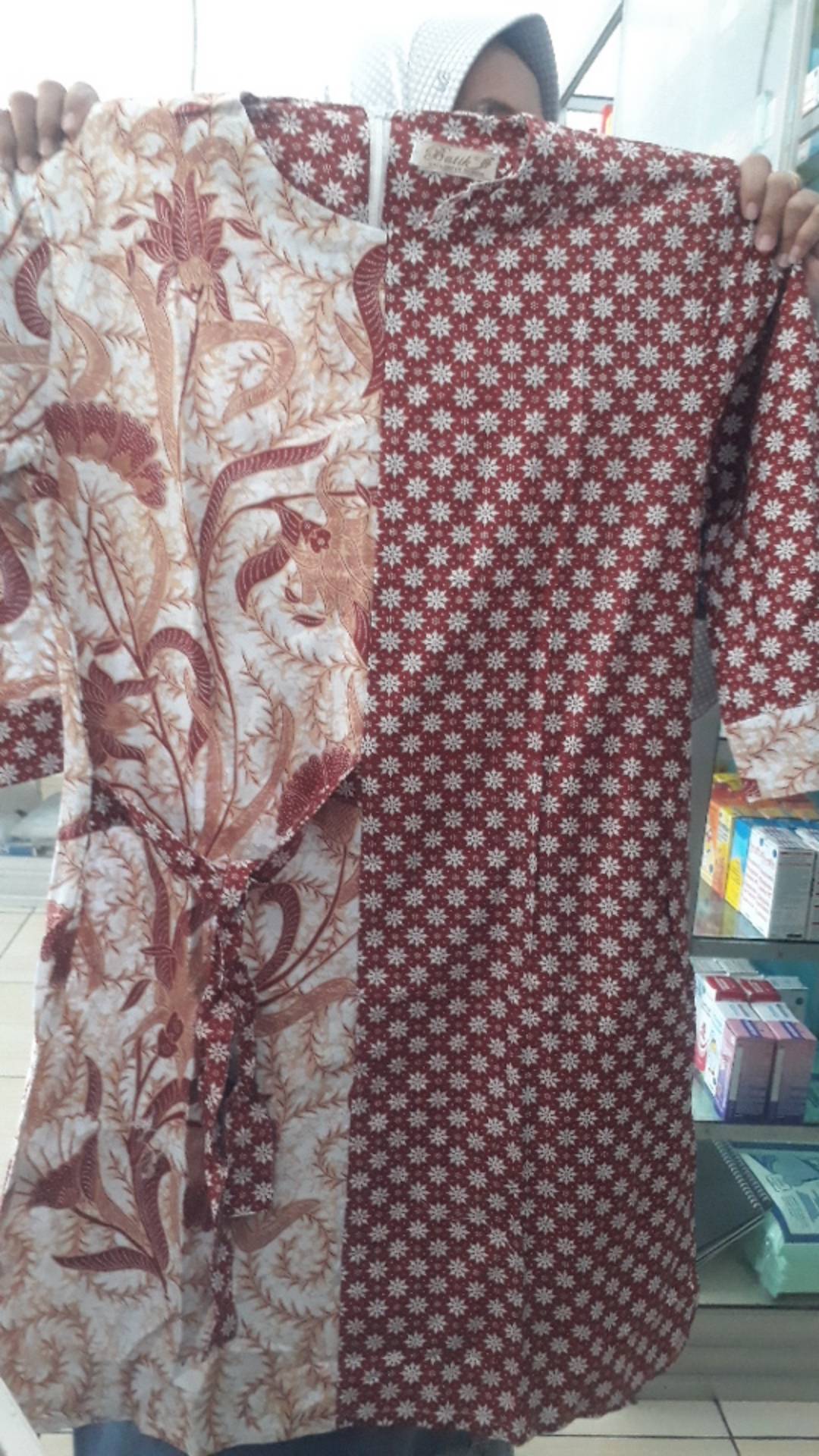 Terlaris Serut Genes Jelita Tunic Tunik Batik Modern Wanita