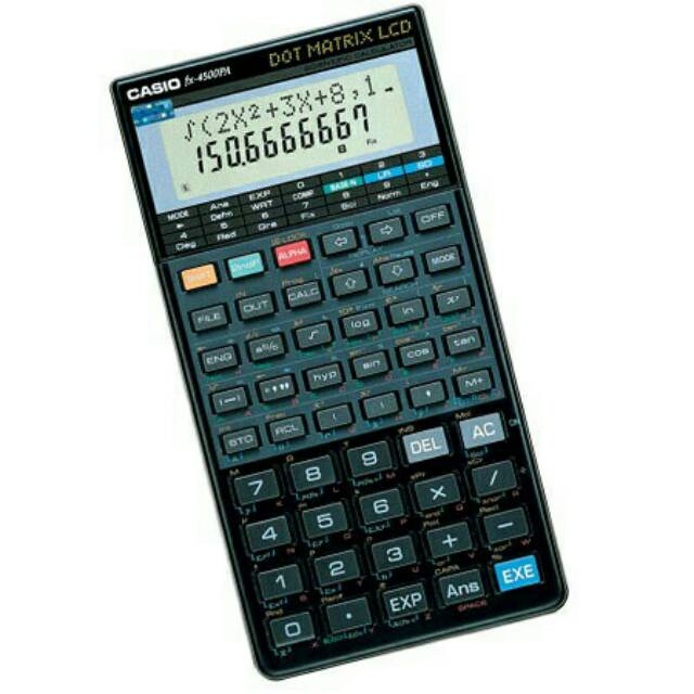 Casio FX 4500 PA - Programmable Calculator Scientific Program
