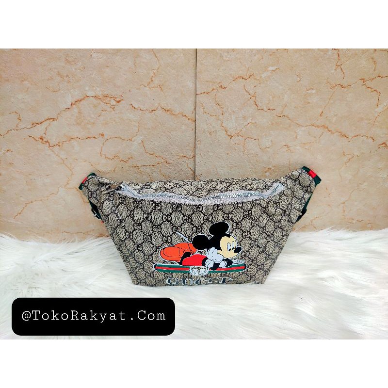 Gucci Mickey Mouse Waistbag