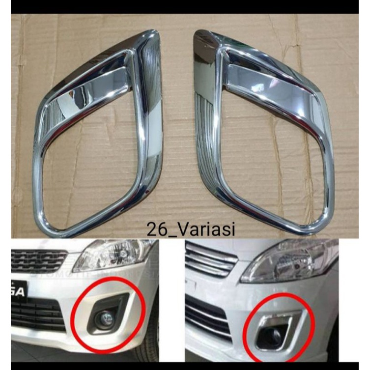 List Garnis Ring Foglamp Chrome Ertiga Lama 2013-2015