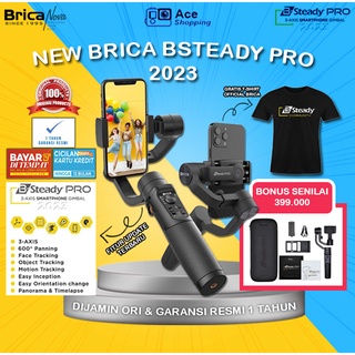 TERBARU !!! Brica B-Steady PRO 2023 FREE Aksesoris Lengkap + Kaos