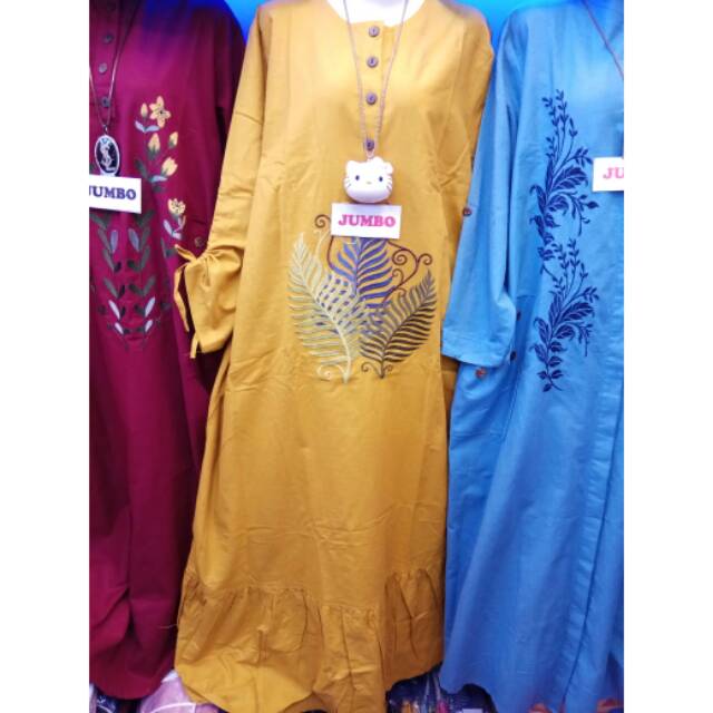GL PKS
MODEL : GAMIS jumbo rempel bawah. 
KANCING : Busui (dada).
BAHAN : KATUN LINEN import.
