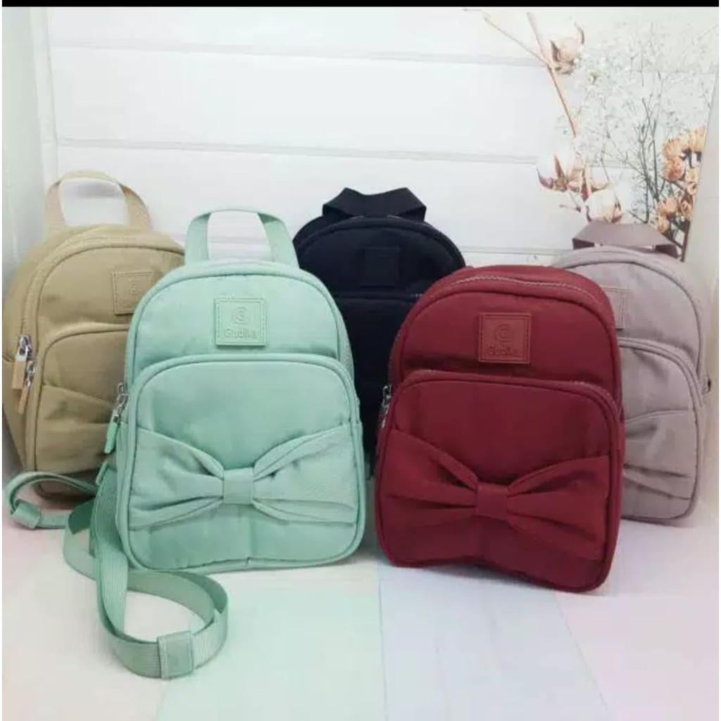 Gudika bag 5103 wanita , Tas Ransel , Selempang Ori , warna pastel