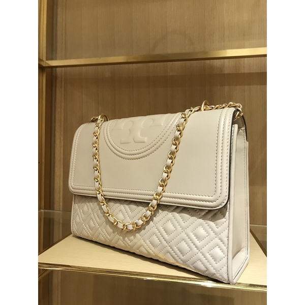 Tory Burch Fleming Convertible 21&amp;27 White