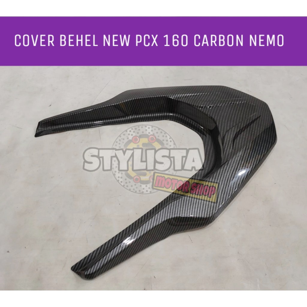 COVER BEHEL PCX 160 CARBON NEMO TUTUP BEHEL ALL NEW PCX 160 2021