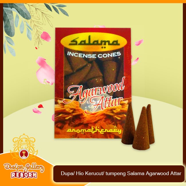 Dupa Buhur Aromaterapi Kerucut Cone Tumpeng Saudi Arabi Salama 30pcs