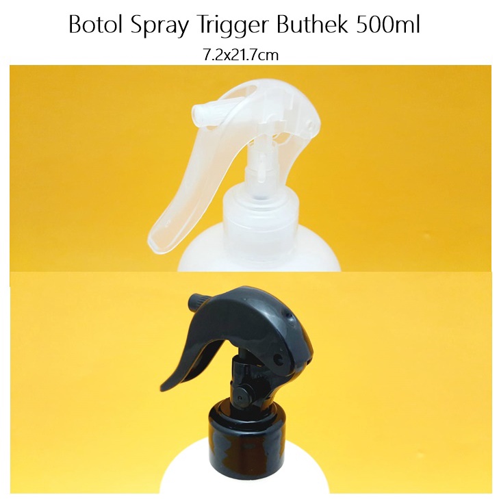 Botol Spray/Plastik Pet Spray/Mist Semprot Trigger Buthek 500ml