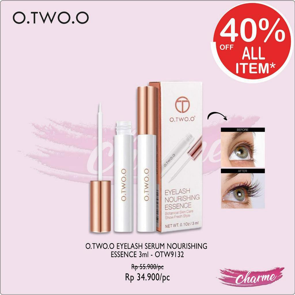 (READY &amp; ORI) O.TWO.O OTWOO Eyelash Growth Nousrishing Essence Serum Bulu Mata - 3 ml 9132