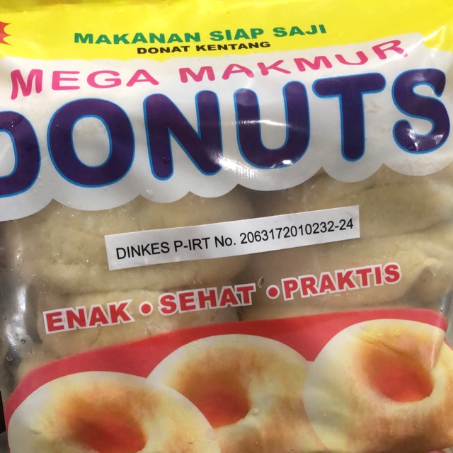 

DONUTS KENTANG MEGA MAKMUR