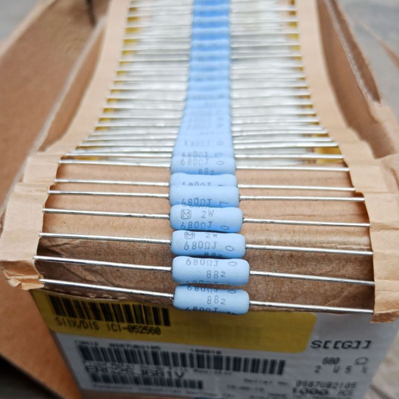 resistor 680ohm 2w ori panasonic