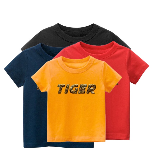 Kaos anak Strep Tiger kaos anak usia 1-8 tahun