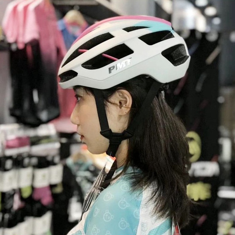 Helm Sepeda Roadbike MTB Sepeda Lipat PMT Helmet Original Cycling Helmet Roadbike Mountain Folding