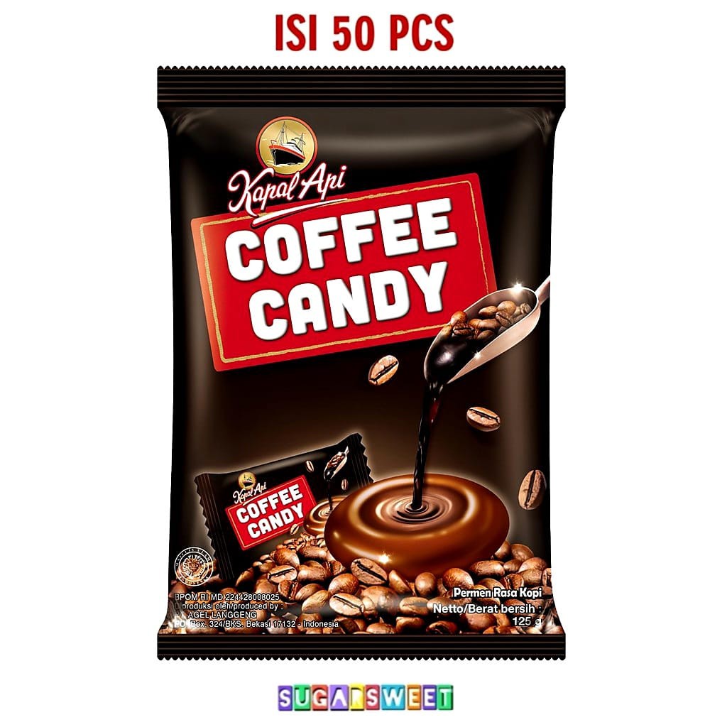 

Kapal Api Black Coffee Candy - 50 pcs