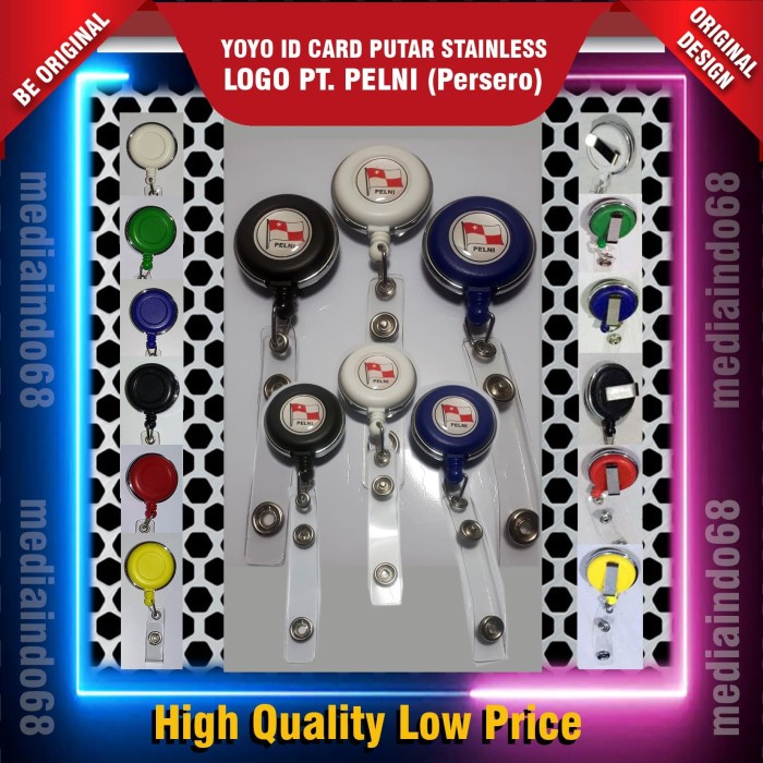 

Spesial Yoyo Id Card Putar-Nametag Logo Pt Pelni (Persero) Promo