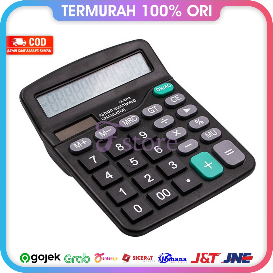 

KALKULATOR ELEKTRONIK 12 DIGIT KK-837B JOGJA